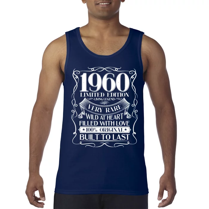 1960 Rare Limited Edition Legend 60th Birthday Tank Top