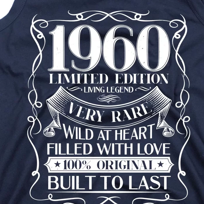 1960 Rare Limited Edition Legend 60th Birthday Tank Top