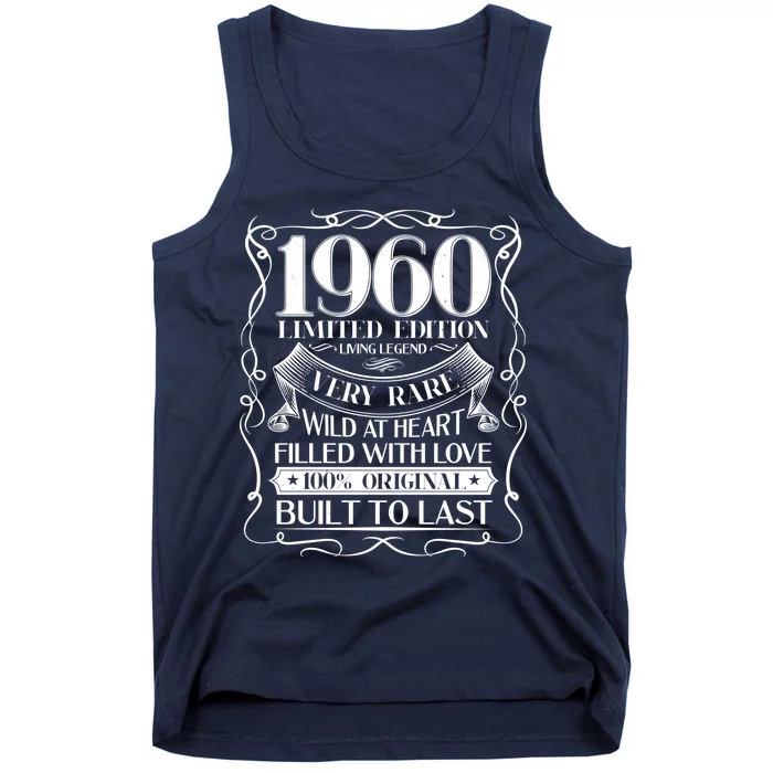 1960 Rare Limited Edition Legend 60th Birthday Tank Top