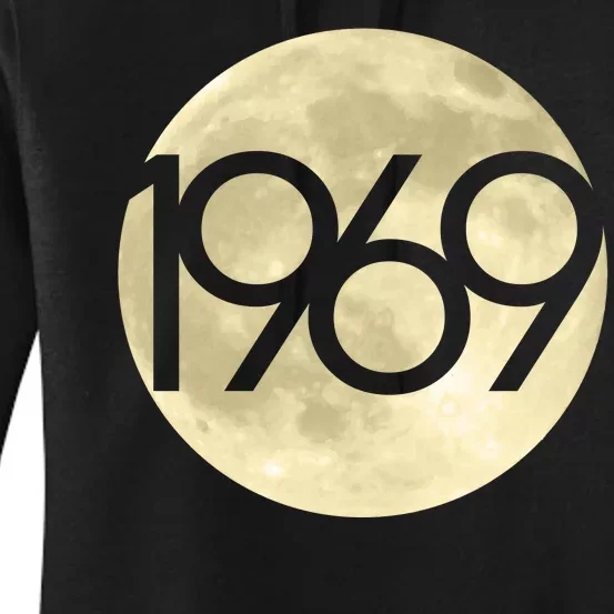 1969 Moon Landing Apollo 11 50th Anniversary Women's Pullover Hoodie