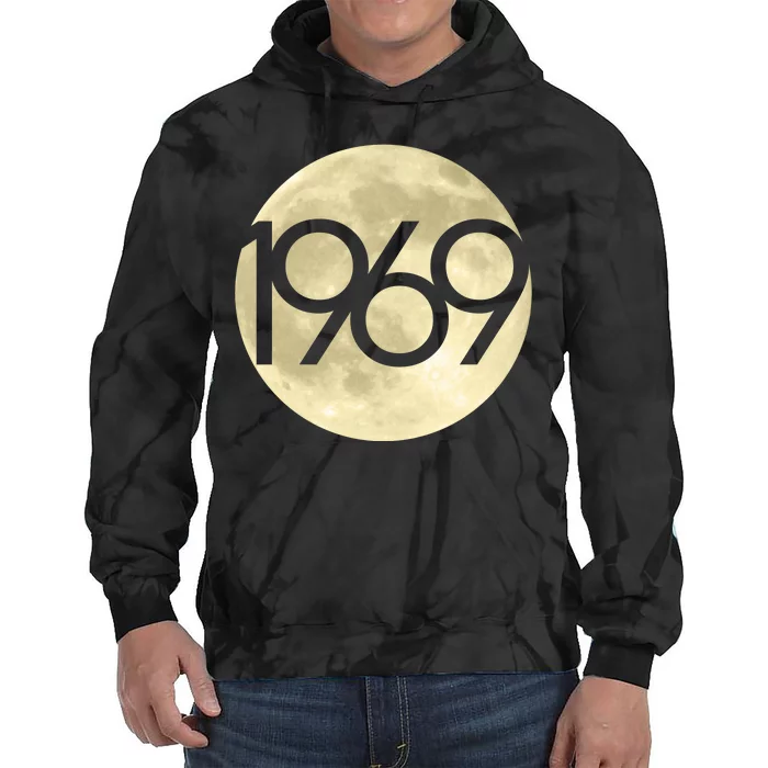 1969 Moon Landing Apollo 11 50th Anniversary Tie Dye Hoodie