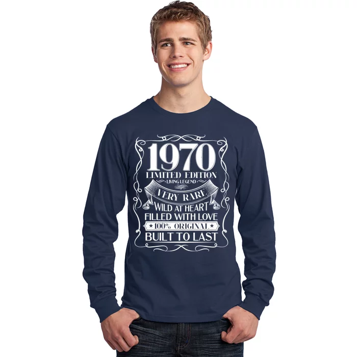 1970 Rare Limited Edition Legend 50th Birthday Long Sleeve Shirt