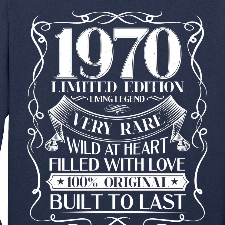 1970 Rare Limited Edition Legend 50th Birthday Long Sleeve Shirt