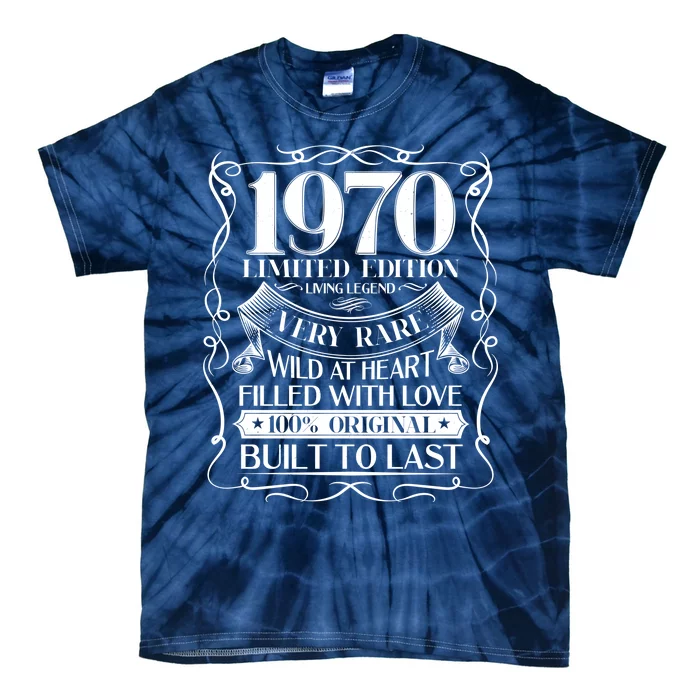 1970 Rare Limited Edition Legend 50th Birthday Tie-Dye T-Shirt