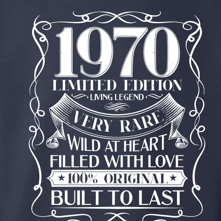 1970 Rare Limited Edition Legend 50th Birthday Toddler Hoodie