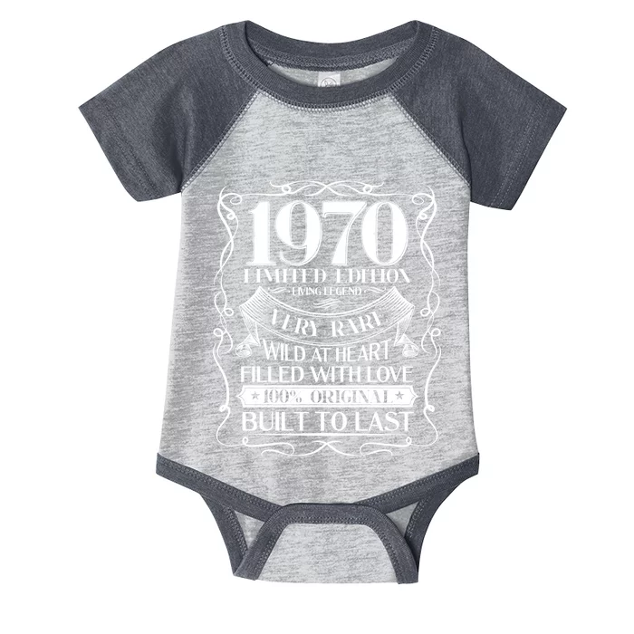 1970 Rare Limited Edition Legend 50th Birthday Infant Baby Jersey Bodysuit