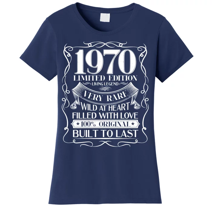 1970 Rare Limited Edition Legend 50th Birthday Women's T-Shirt