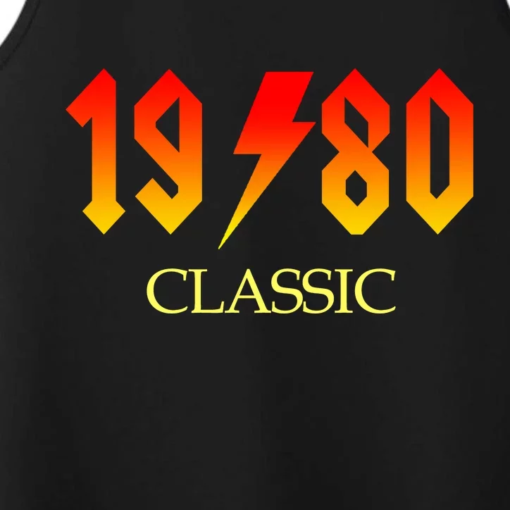 1980 Classic Rock 40th Birthday Performance Tank