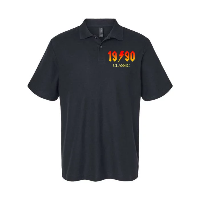 1990 Classic Rock 30th Birthday Softstyle Adult Sport Polo