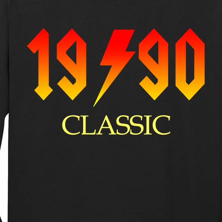 1990 Classic Rock 30th Birthday Tall Long Sleeve T-Shirt