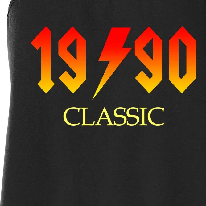 1990 Classic Rock 30th Birthday Women's Racerback Tank