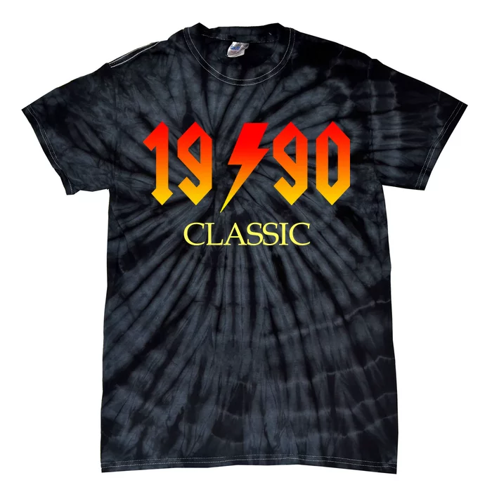 1990 Classic Rock 30th Birthday Tie-Dye T-Shirt