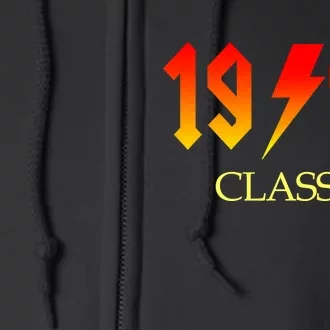 1990 Classic Rock 30th Birthday Full Zip Hoodie