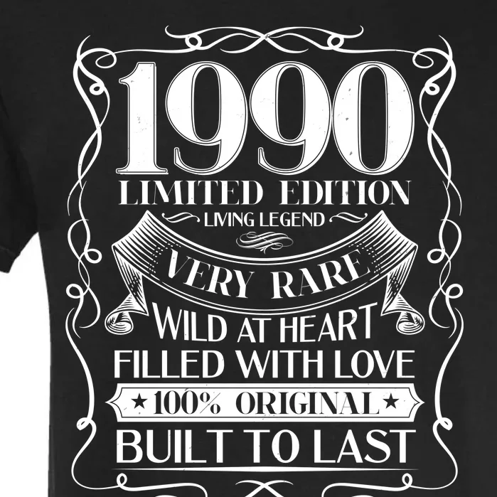 1990 Rare Limited Edition Legend 30th Birthday Garment-Dyed Heavyweight T-Shirt