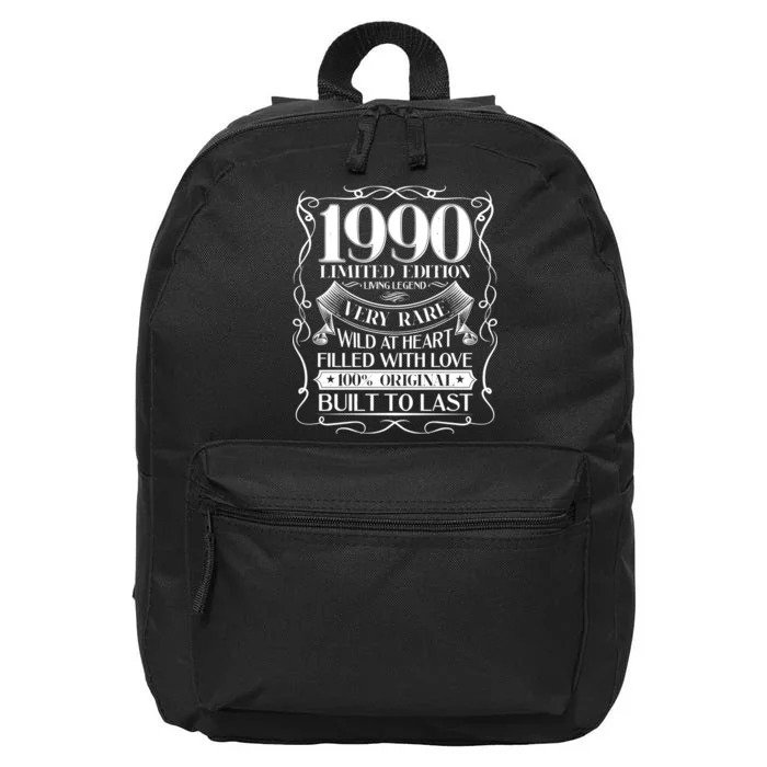 1990 Rare Limited Edition Legend 30th Birthday 16 in Basic Backpack