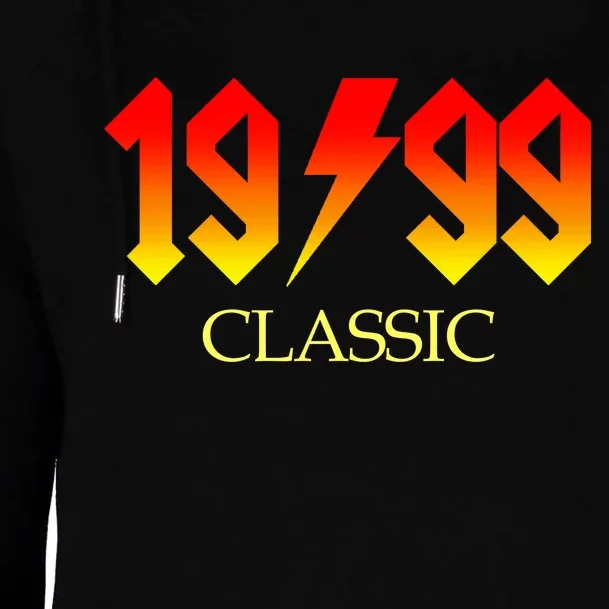 1999 Classic Rock 20th Birthday Womens Funnel Neck Pullover Hood