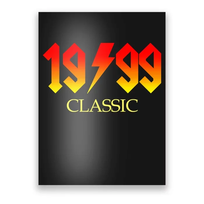 1999 Classic Rock 20th Birthday Poster