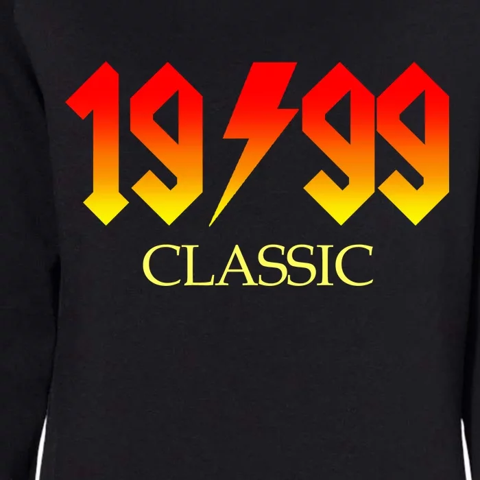 1999 Classic Rock 20th Birthday Womens California Wash Sweatshirt