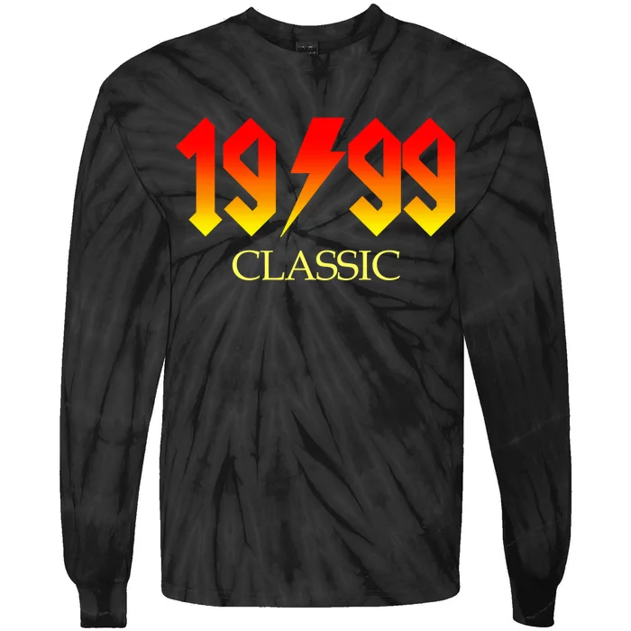 1999 Classic Rock 20th Birthday Tie-Dye Long Sleeve Shirt