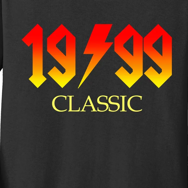 1999 Classic Rock 20th Birthday Kids Long Sleeve Shirt