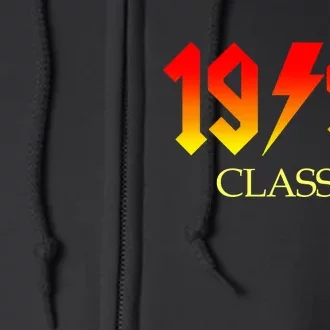 1999 Classic Rock 20th Birthday Full Zip Hoodie