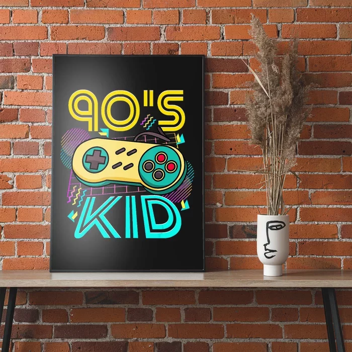 1990'S 90S I Heart The Nineties I Love The 90'S Video Games Poster