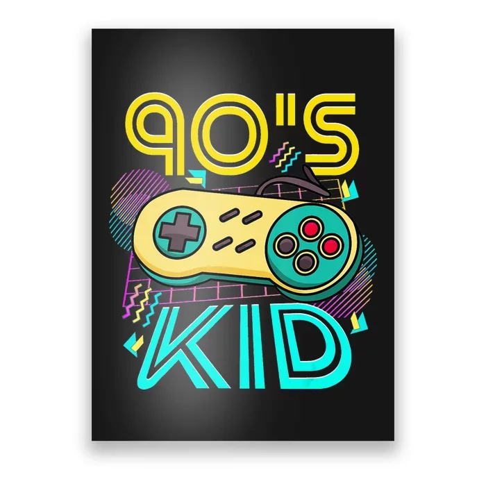 1990'S 90S I Heart The Nineties I Love The 90'S Video Games Poster