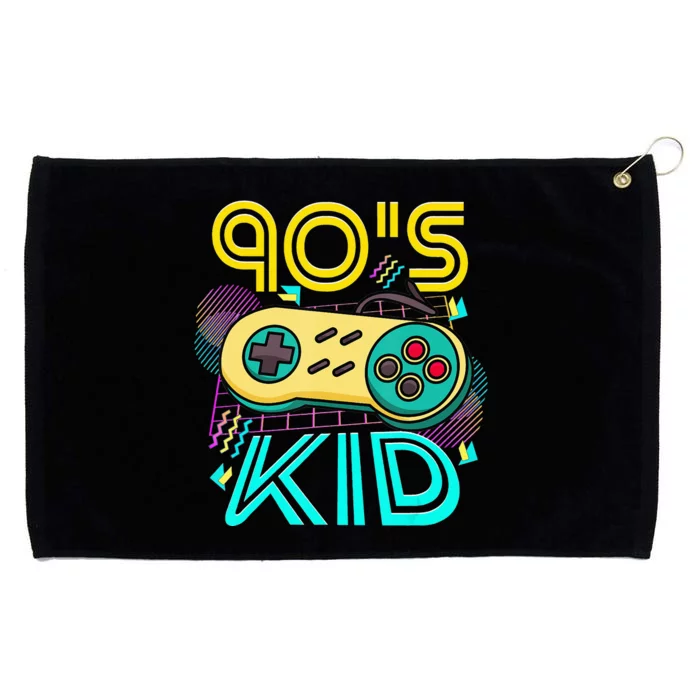 1990'S 90S I Heart The Nineties I Love The 90'S Video Games Grommeted Golf Towel