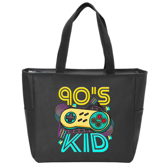 1990'S 90S I Heart The Nineties I Love The 90'S Video Games Zip Tote Bag