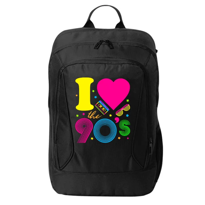 1990S 90s I Heart The Nineties City Backpack