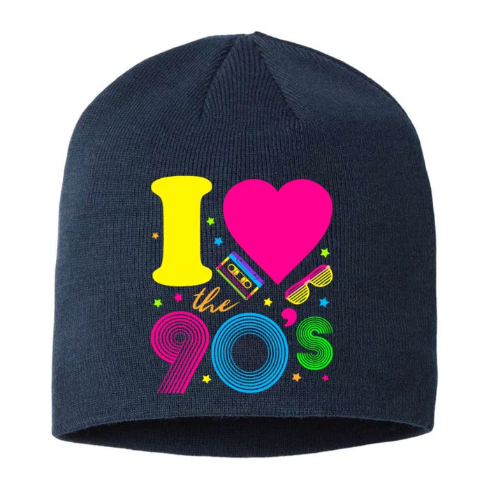 1990S 90s I Heart The Nineties 8 1/2in Sustainable Knit Beanie