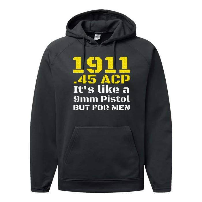 1911 Accessories 1911 .45 Acp For Sport Shooting Ipsc Performance Fleece Hoodie