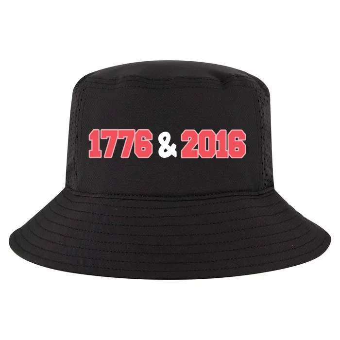 1776 And 2016 4th Of July Cool Comfort Performance Bucket Hat