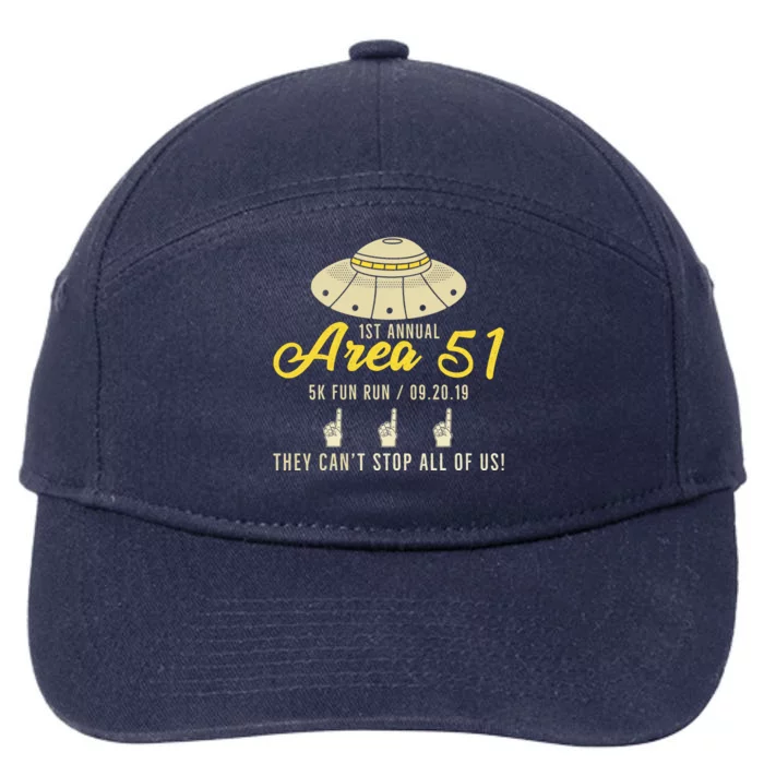 1st Area 51 5k Run 7-Panel Snapback Hat