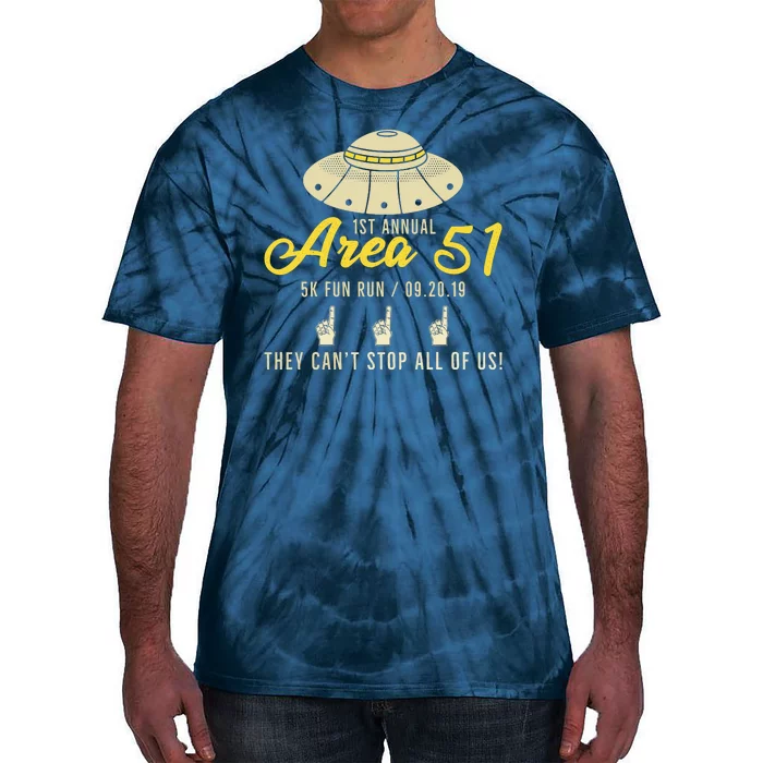 1st Area 51 5k Run Tie-Dye T-Shirt