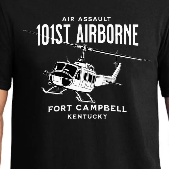 101st Airborne Air Assault Helicopter Fort Campbell Kentucky Pajama Set