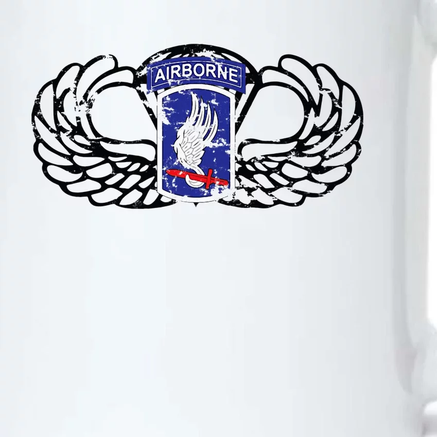 173rd Airborne Brigade Jumpwings Black Color Changing Mug