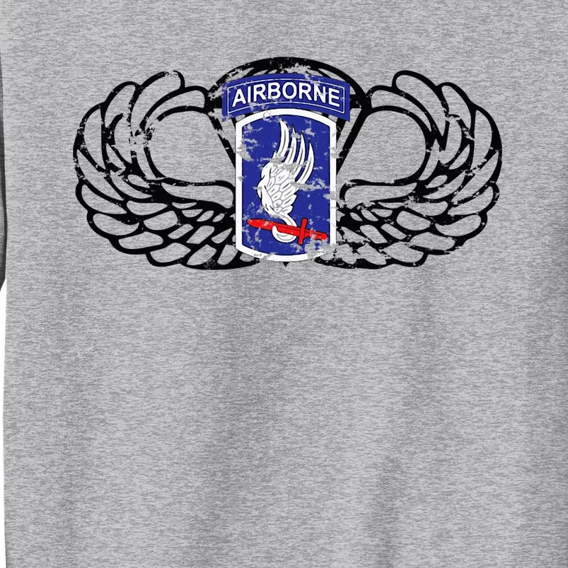 173rd Airborne Brigade Jumpwings Tall Sweatshirt