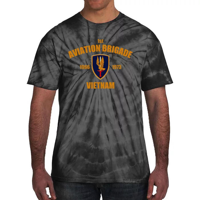 1st Aviation Brigade Vietnam Tie-Dye T-Shirt