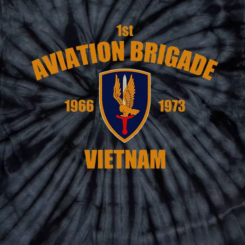 1st Aviation Brigade Vietnam Tie-Dye T-Shirt