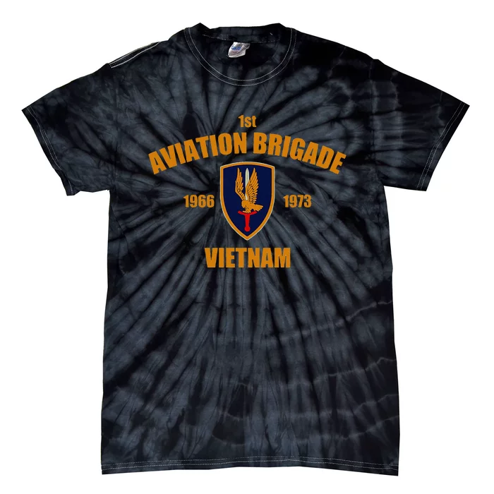 1st Aviation Brigade Vietnam Tie-Dye T-Shirt