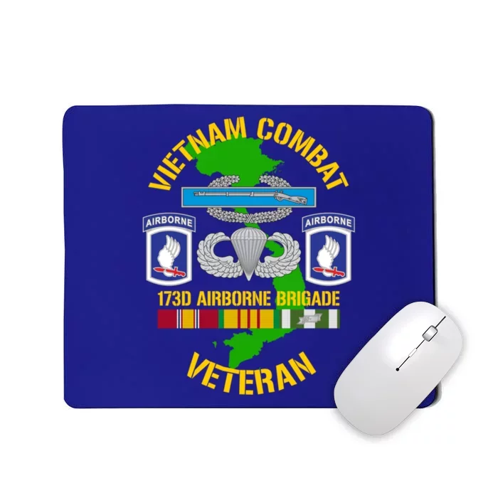 173rd Airborne Brigade Meaningful Gift Vietnam Combat Veteran Great Gift Mousepad