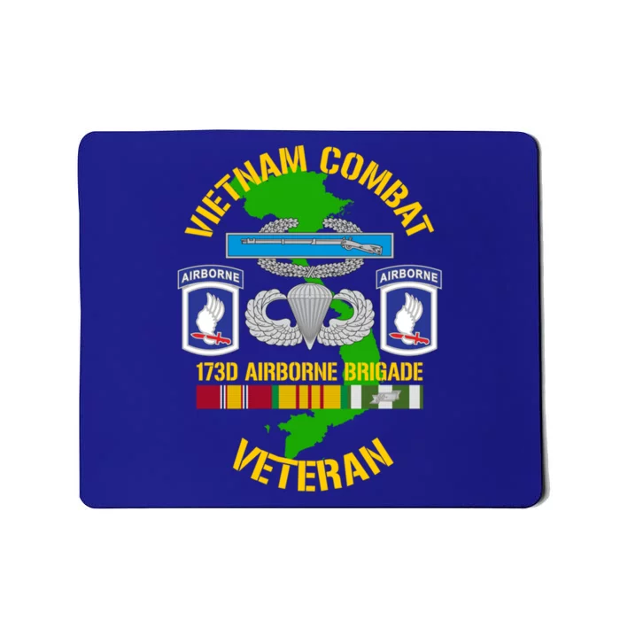 173rd Airborne Brigade Meaningful Gift Vietnam Combat Veteran Great Gift Mousepad