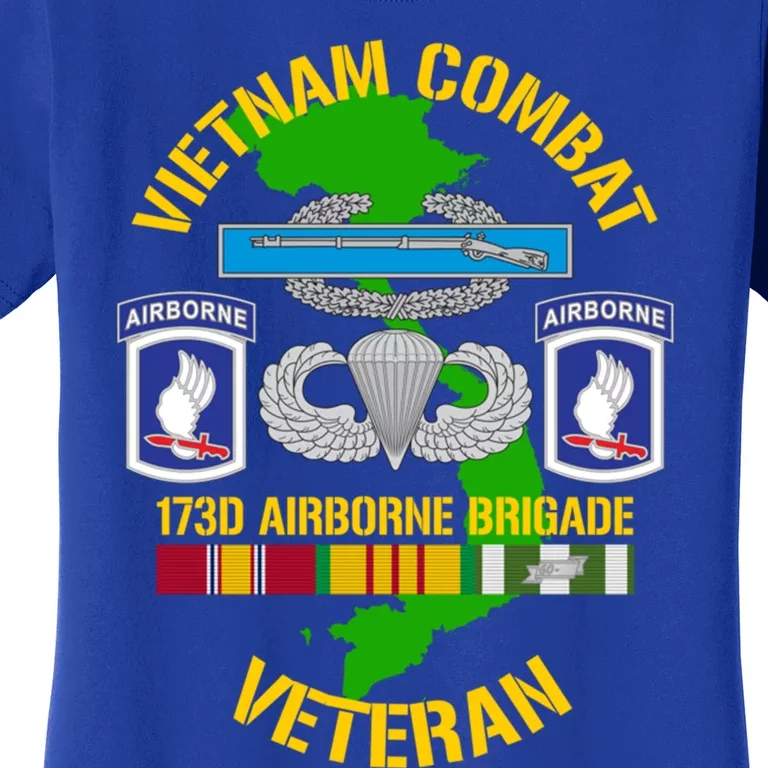 173rd Airborne Brigade Meaningful Gift Vietnam Combat Veteran Great Gift Women's T-Shirt