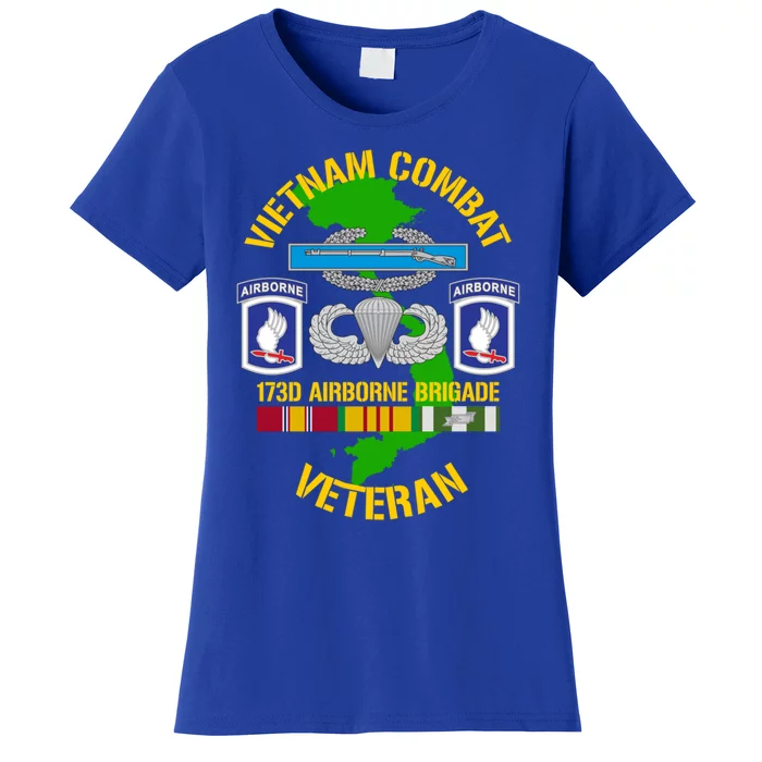 173rd Airborne Brigade Meaningful Gift Vietnam Combat Veteran Great Gift Women's T-Shirt