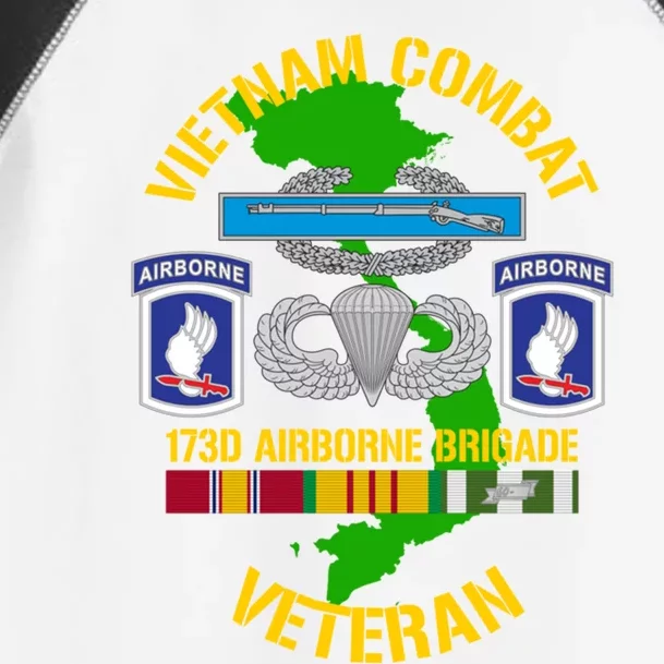 173rd Airborne Brigade Meaningful Gift Vietnam Combat Veteran Great Gift Toddler Fine Jersey T-Shirt