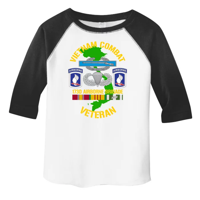 173rd Airborne Brigade Meaningful Gift Vietnam Combat Veteran Great Gift Toddler Fine Jersey T-Shirt