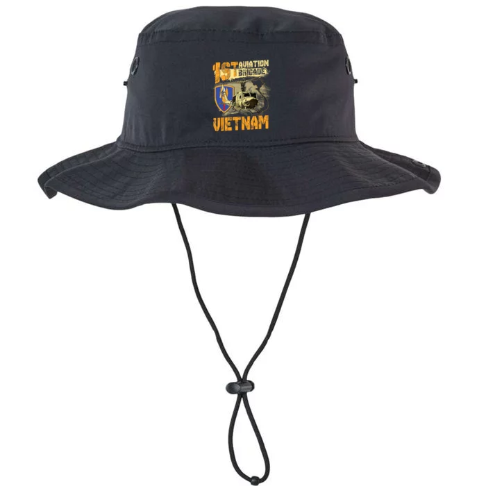 1st Aviation Brigade Vietnam Veteran Pilot  Door Gunner Legacy Cool Fit Booney Bucket Hat