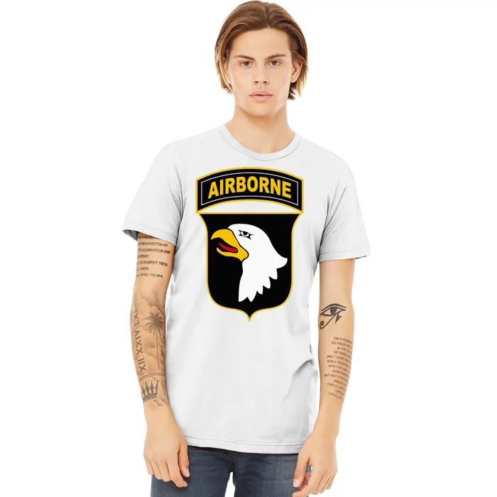 101st Airborne Division Military Veteran American Eagle Army Premium T-Shirt