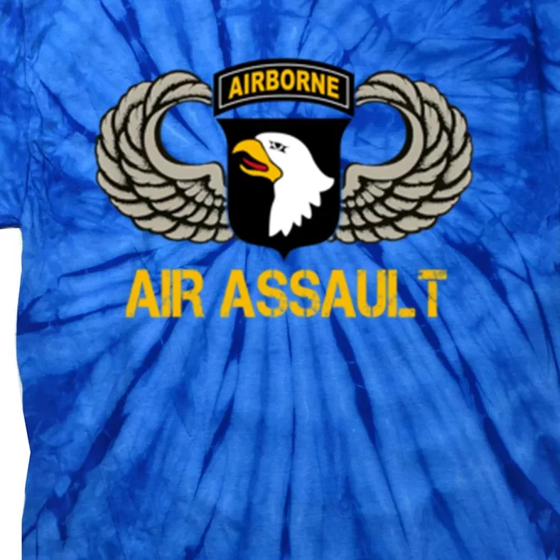 101st Airborne Division Air Assault Gift Veterans Day Great Gift Tie-Dye T-Shirt